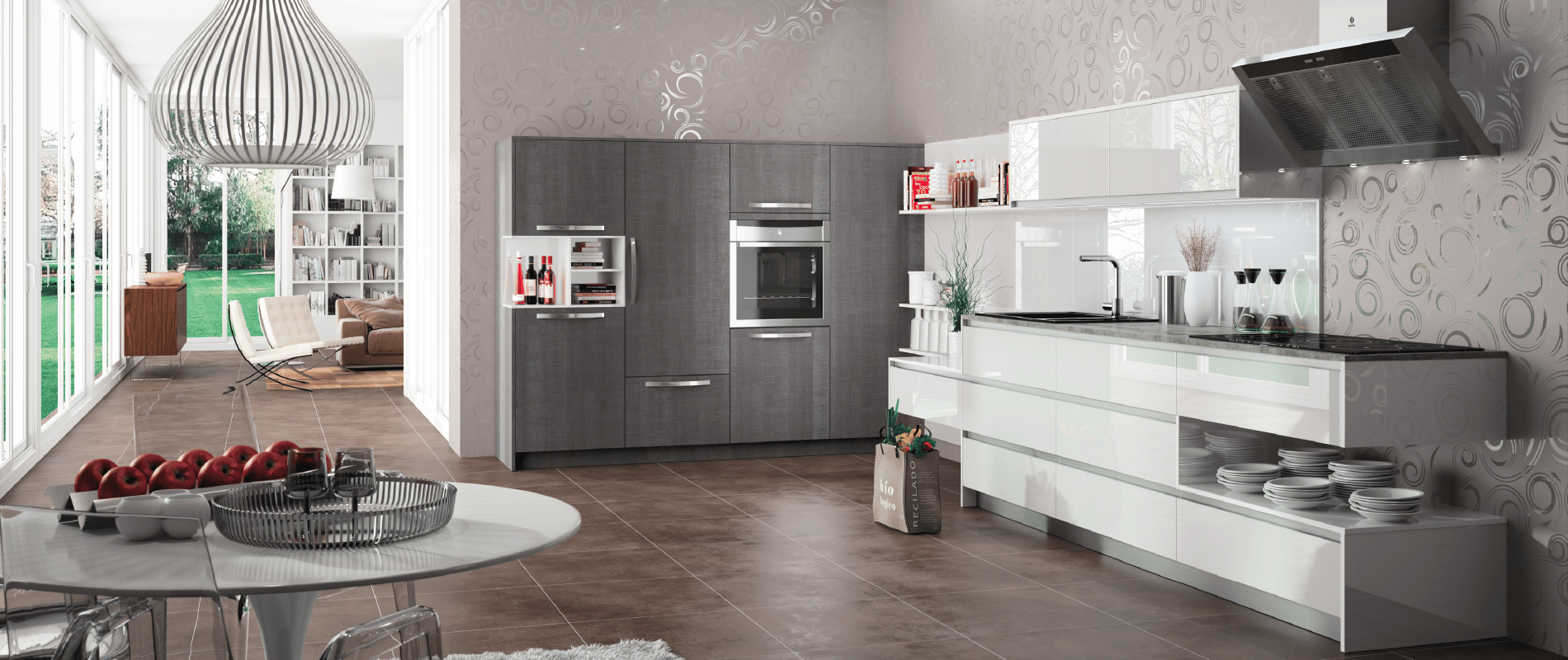 Belle cuisine moderne crystal origine qualité et sur mesure ...