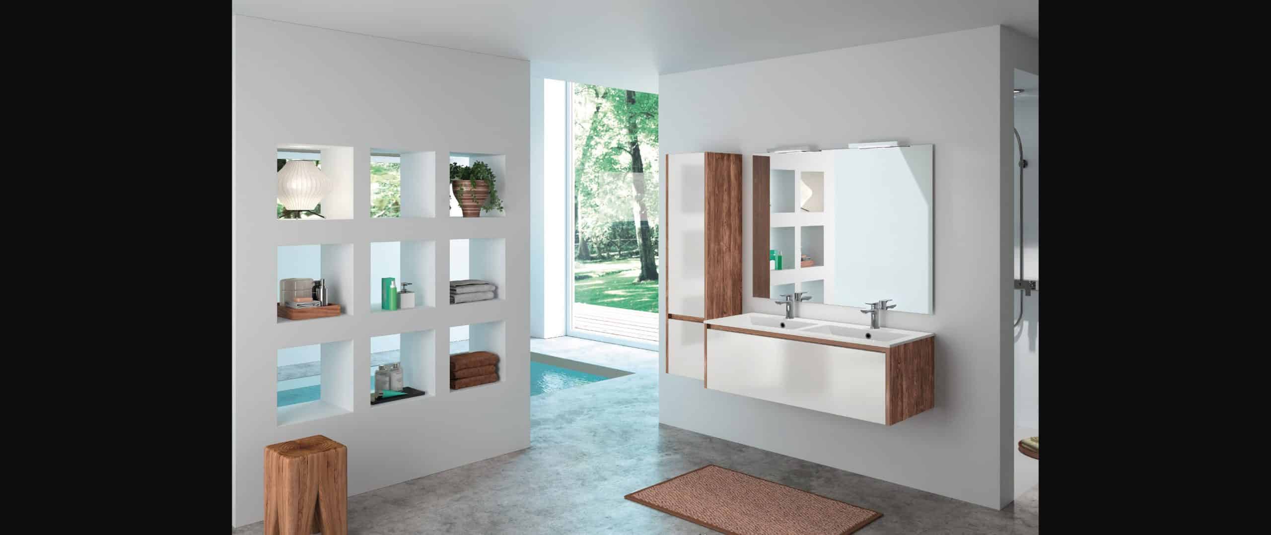 salle de bains aeris haut de gamme design