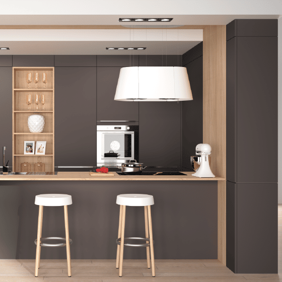 Cuisine contemporaine Zenit Surmesure + Haut de gamme