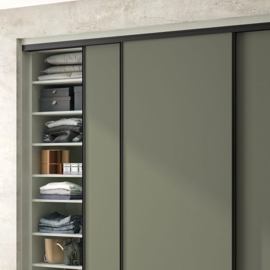 dressing zaho chambre moderne vert olive