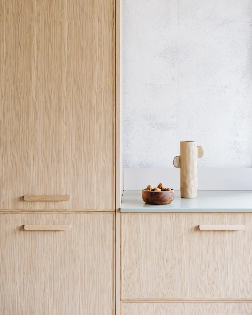 Cuisine Morel avec plan de travail quartz