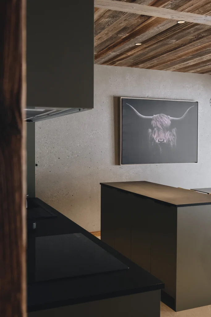 Cuisine Morel avec plan de travail de travail stratifié Fenix